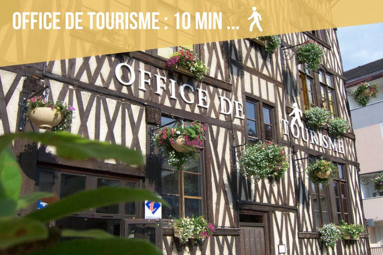 Soleil D'Ete - Netflix & Wifi - Balcon - Climatisation - Parking Gratuit - Check-In 24H24 - Emplacement Velos - Goodmarning Châlons-en-Champagne Zewnętrze zdjęcie