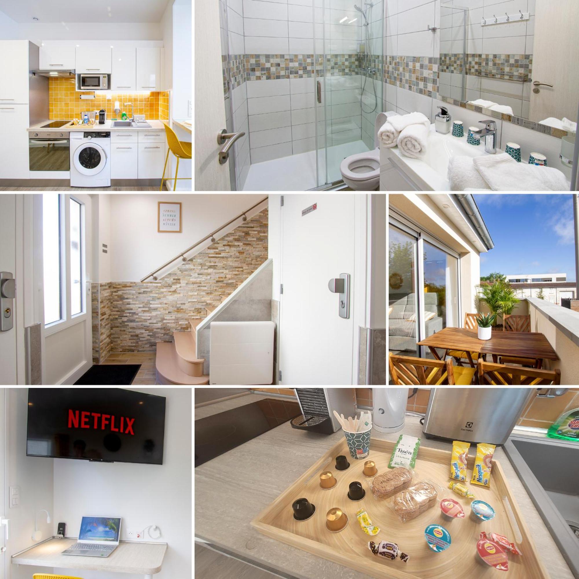 Soleil D'Ete - Netflix & Wifi - Balcon - Climatisation - Parking Gratuit - Check-In 24H24 - Emplacement Velos - Goodmarning Châlons-en-Champagne Zewnętrze zdjęcie